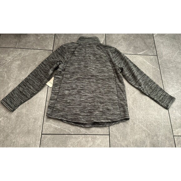 St. John's Bay Classic Quarter Zip, Women's Size Petite M, Gray NWT NEW MSRP $32 - Picture 7 of 9